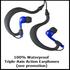 UWaterG4 Swim MP3 (Black/Blue) & Earphones & Buds 100% Waterproof