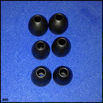Uwater Single Action Silicon Eartips - Black