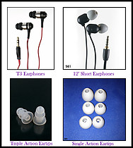Uwater 100% Waterproof Earphones Limited Collection