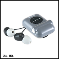 UWaterG5 Waterproof Swim MP3 & Radio Player