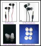 Uwater 100% Waterproof Earphones Limited Collection