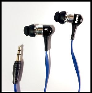 UwaterT3 Dynamic Stereo Waterproof Short cord Earphones 