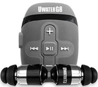 UwaterG8 100% Waterproof Action MP3 IPOD Player & Swim Earbuds
