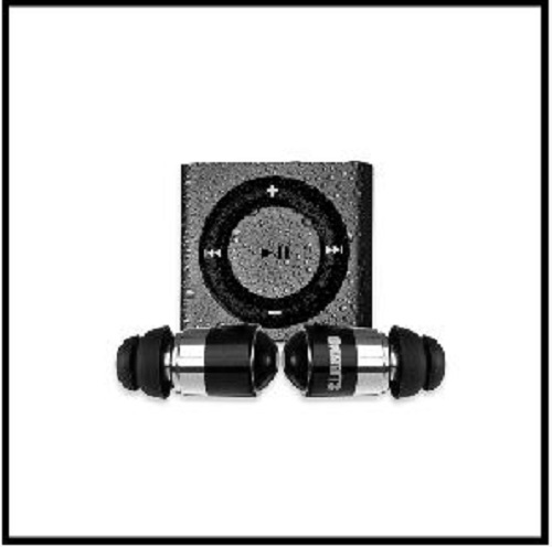 100% Waterproof Swim Ipod Shuffle MP3 Player (Space Gray)  Boldly Goes Where No Other iPod Has Gone before